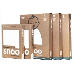 SNOO Happiest baby sleep sacks and fitted sheets